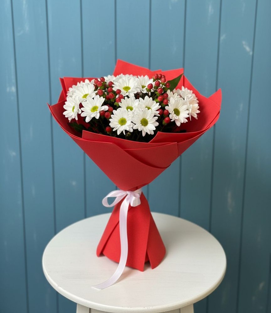 Букет цветов из: Хризантемы в Тавде