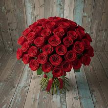 Букет 55 Красных роз Фридом #REPLACE_PRED# Тавде