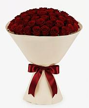 Букет 101 Бордовая роза Блэк Бакарра в Тавде