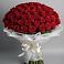 Букет 101 Красная роза Блэк Мэджик в Тавде