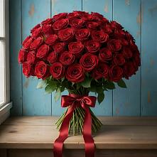 Букет Красные розы Блэк Меджик в Тавде